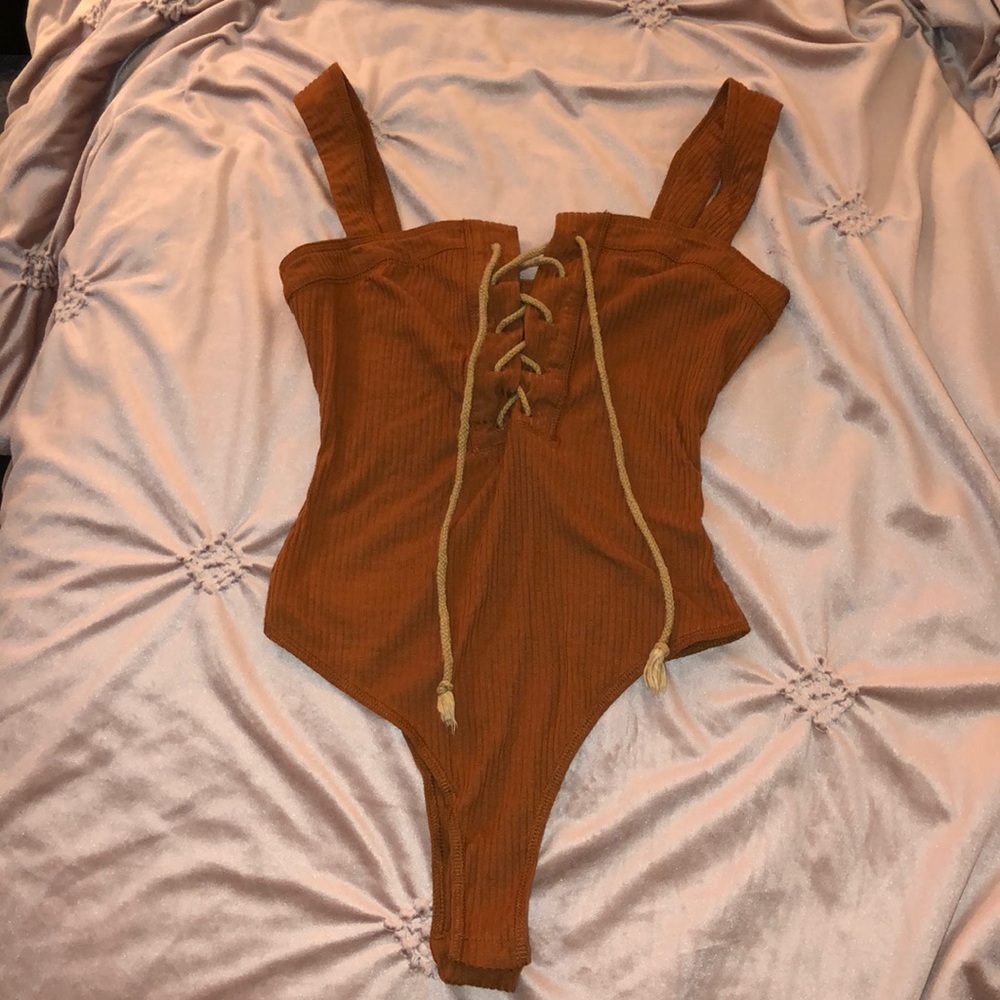 Ribbed bodysuit